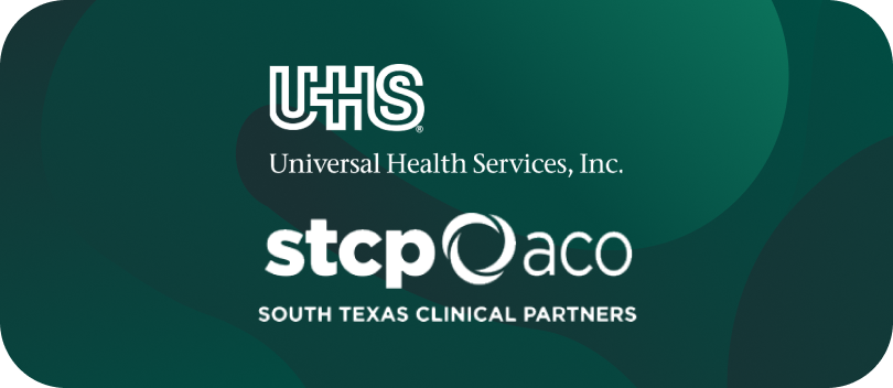 Universal Health Services, STCPOA South Texas Clinical Partners logos